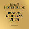 Falstaff Hotel Guide 2025 - Der Jagdhof wurde hervorragend bewertet.